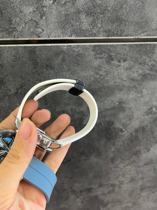 ساعت رینگی چرخشی بند رابر